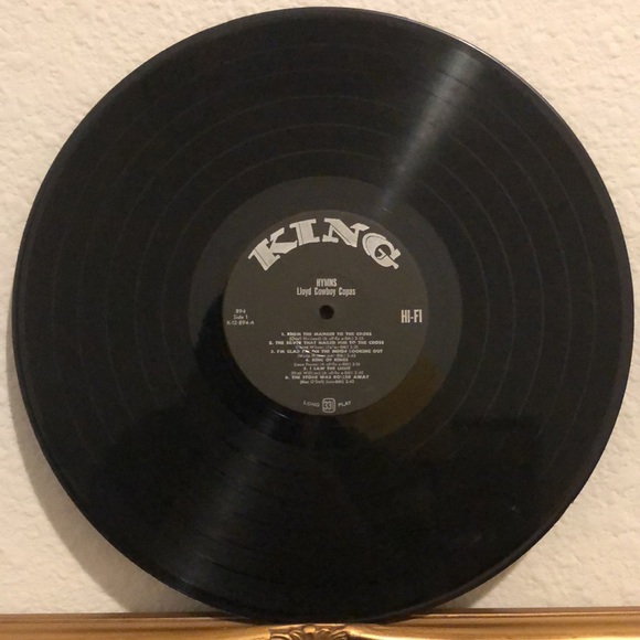 Lloyd Cowboy Copas Hymns Vinyl Lp - Picture 3 of 5